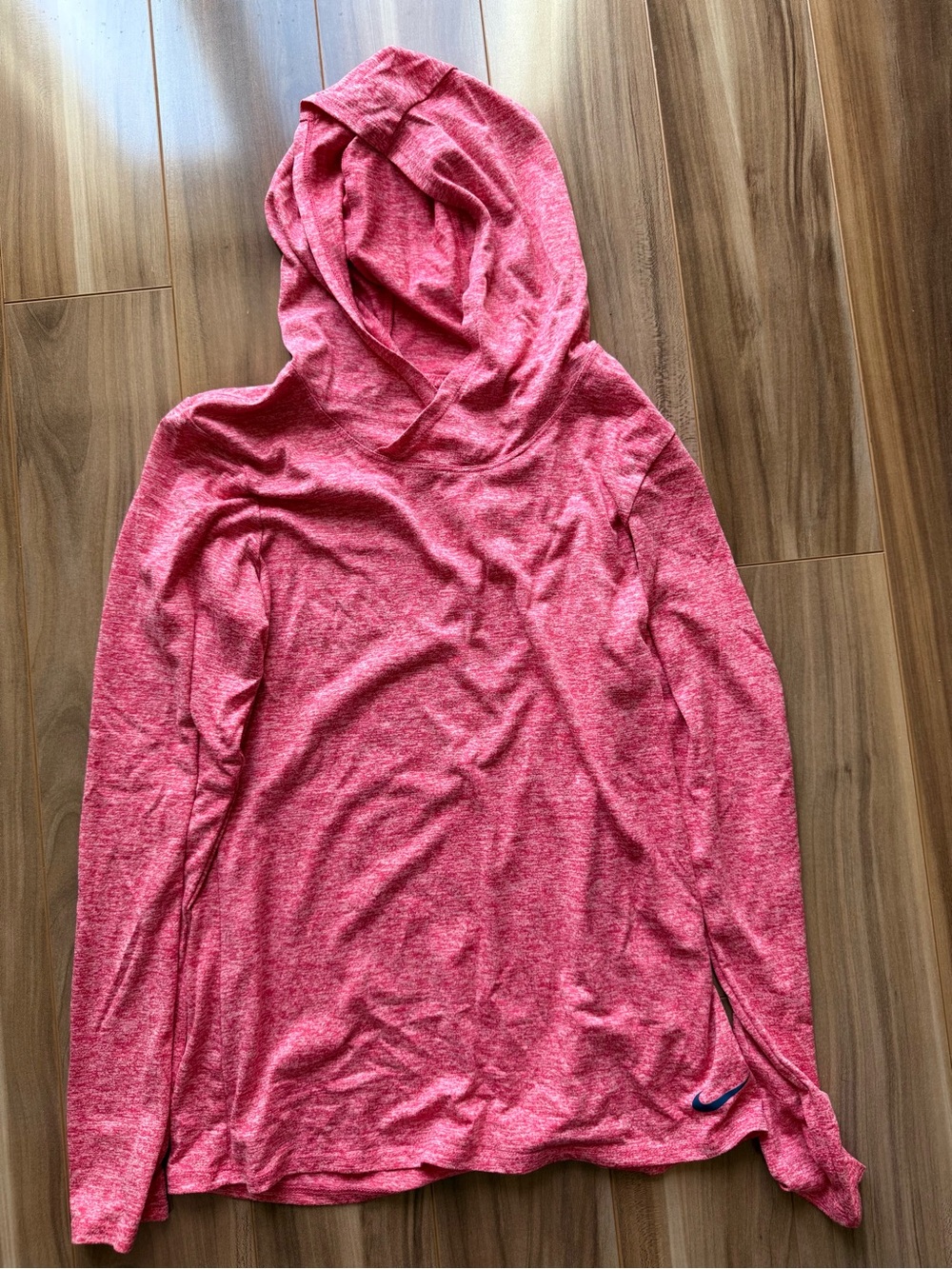 Nike Women's Athletic Long Sleeved Hooded Shirt - size S